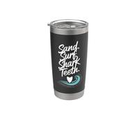 Fossilized Shark Tooth Collector Prehistoric Fossil Hunting Stainless Steel Insulated Tumbler