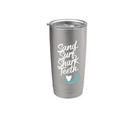 Fossilized Shark Tooth Collector Prehistoric Fossil Hunting Stainless Steel Insulated Tumbler