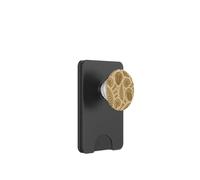 Fossils Ferns and Trilobites Sepia Pattern for Rockhounds PopSockets PopWallet for MagSafe