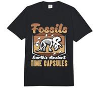 Fossils Speak The Language - Dinosaur Paleontologist Comfort Colors Adult Heavyweight T-Shirt