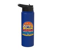 Fossils The tangible remnants - Dinosaur Paleontologist Stainless Steel Insulated Water Bottle
