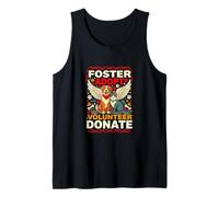 Foster Adopt Volunteer Donate Pet Rescue Love Tank Top