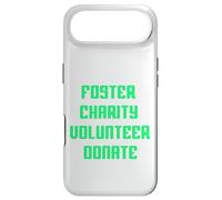 Foster Charity Volunteer Donate Retro Philanthropist Present Case for iPhone Air