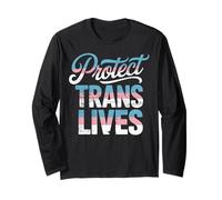 Foster Family Protect Trans Lives Foster Long Sleeve T-Shirt