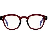 Foster Grant Birch Reading Glasses for Men & Women +1.00 - Blue Light Filtering Lenses with Scratch-Resistant Coating, Spring Hinges & Protective Case