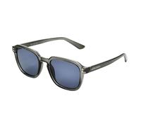 Foster Grant Men's Sunglasses - Square Black Frame with Smoke Lenses, Scratch & Impact-Resistant Protection, UVA-UVB Shielding for Everyday Style & Outdoor Wear