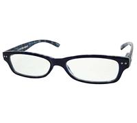 Foster Grant Reading Glasses with Multicolour Stripe Case +1.00 =+2.00 strength