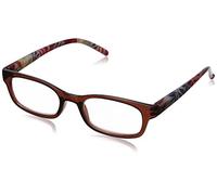 Foster Grant Women's Katie Square Readers brown Size: 59 mm