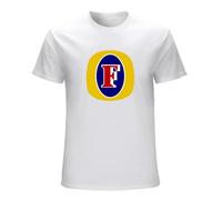 Foster Lager Beer Mens T-Shirt Casual Cotton Unisex White Tees Tops M