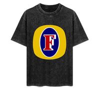 Foster Lager Beer Unisex T-Shirt Printed Tee Graphic Top Men Black Shirt S