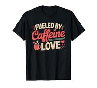 Foster Mom Fueled Caffeine Love Coffee Humor Care Mama T-Shirt
