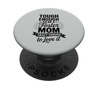 Foster Mom Mother Foster Family PopSockets Adhesive PopGrip