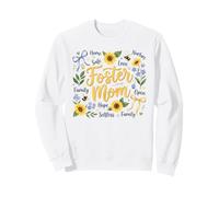 Foster Mom Nurturing Family Hope Sunflowers Sweatshirt