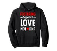 Foster Parent Mom Dad Love Foster Care Pullover Hoodie