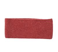FosterNatur, Merino Rib Headband with Cotton Lining, 100% Wool Merino Extra Fine (Cinder)