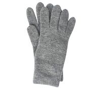 FosterNatur , Merino Women's Wool Gloves / Finger Gloves 100% Merino, gray, X-Small