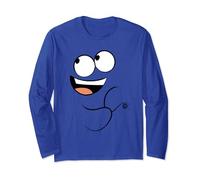 Foster's Home for Imaginary Friends Blue Smile Long Sleeve T-Shirt