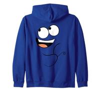 Foster's Home for Imaginary Friends Blue Smile Zip Hoodie