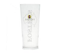 Fosters Personalised 1 Pint Lager or Beer Glass with Australian Map and Logo, Gift Boxed - Enter Your Own Custom Text