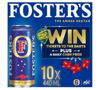 Foster's Quality Lager Beer 10 x 440ml