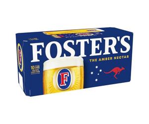 Foster's Quality Lager Beer 10 x 440ml