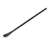 FOTABPYTI Coffee Stirring Spoon, Reusable Elegant Lengthen Long Handle Stir Spoon, Stainless Steel for Home Matte Black Coffee Shop Mixing Drinks, Coffee, Chocolate