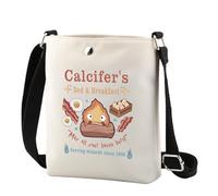 FOTAP Calcifer's Bed & Breakfast Tote Bag Anime Lover Gift for Women Mother Best Friend (Calcifer's CR UK)