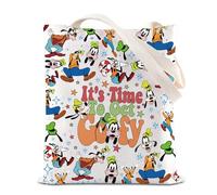 FOTAP Cartoon Dog Gift It's Time To Get G Makeup Bag Dog Fan Cosmetic Bag Merchandise Cartoon Movies Tote Bag Gift, Get G-Tote