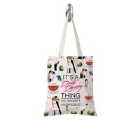 FOTAP Dance Dirty Inspired Makeup Bag Dancing Gift 80s Movie Pouch Dancing Lover Gift Bag For Women Daughter (Dancing THING tote)