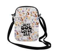 FOTAP Dog Lover Gift In My Dog Lover Era Crossbody Purses Bag Dogs Bag The Magic Kingdom Gift for Girlfriend (Dog Era Cr UK)