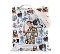 FOTAP Dr Movie Inspired Tote Bag Eleventh Doctor Merch Shoulder Bag Doctor TV Show Inspire Handbag Dr Fan Gift (A BOX UK)