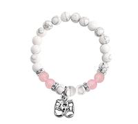 FOTAP Drama Mask Bracelet Theater Bracelet Theatre Drama Gift Comedy Tragedy Masks Charm Jewelry Drama Teacher Gift Actor Gifts, 7.86 inches, Gemstone, no gemstone