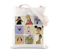 FOTAP Emperors Inspired Gift Kuzco’s Poison Tote Bag Magic Kingdom Gift Kuzco Lover Gift Pick Poison Tote Bag (Poison uk)