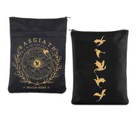 FOTAP Fourth Wing Inspired Book Sleeve Dragon Rider Gift Basgiath War College Dragon Rider Gift Fantasy Book Inspired Gift Dragon Rider Basgiath War College Book Sleeve (BASGIATH Dragon bs1), (11)