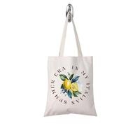FOTAP Italy Lemons Gift In My Italian Summer Era Tote Bag Travel Gift for Italy Traveler Women (Italian Era tote UK)