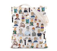 FOTAP King Hill Quote Gift King Hill TV Series Fans Tote Bag King Hill Cartoon Shoulder Bag Bobby Character Inspired Gift (SHUG T UK)
