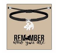 FOTAP Lion Movie Necklace King Inspire Bracelrt Animal Kingdom Gift Lions Earrings, S, Stainless Steel, No Gemstone