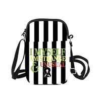 FOTAP Lydia Fan Crossbody Bag Beetle Movies Gift Lydia Quote Messenger Bag Halloween Shoulder Bag Sand-worm Gift Goth Gift (MYSELF CB UK)