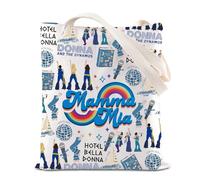 FOTAP Mamma The Musical Merchandise Mamma Tote Bag Mamma Musical Merch Mamma Quote Handbag Sitcom Tote Bag (Mamma Rainbow UK)