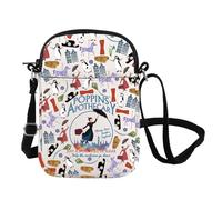 FOTAP Mary Musiacl Crossbody Bag Umbrella Poppins Handbag Mary Movie Shoulder Bag Gift For Fan,Musicals Lover (Popp CB UK)