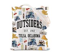 FOTAP Outsiders Broadway Merch Outsiders Broadway Musical Tote Bag Outsiders Musical Inspired Gift Outsiders Shoulder Bag (TULSA UK)