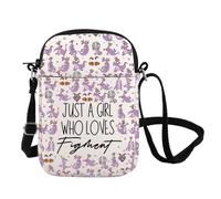 FOTAP Purle Dragon Crossbody Bag One Little Spark Of Inspiration Shoulder Bag Figment Fan Gift Figment Dragon Messenger Bag (Figment CB UK)