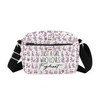 FOTAP Purle Dragon Crossbody Bag One Little Spark Of Inspiration Shoulder Bag Figment Fan Gift Figment Dragon Messenger Bag (Figment HB CB UK)