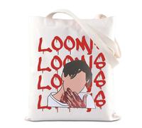 FOTAP Scary Horror Movie Inspire Tote Bag Billy L Fans Gift Scary Movie Lover Handbag Scary Horror Movie Fan Gift (Lo-o-mis UK)