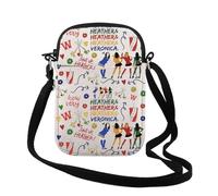 FOTAP Sisters Musical Survival Bag Musical Queens Inspired Gift With Zipper Muscial Lover Toiletry Bag (Musical Heathers CR)