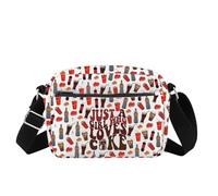 FOTAP Soda Inspire Crossbody Bag Soda Addict Gift Soda Lovers Gift Coke Lover Shoulder Bag Diet Drinks Messenger Bag (loves co-ke HB UK)