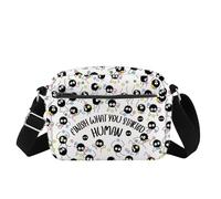 FOTAP Soot Balls Crossbody Bag Soot Balls Inspire Gift Kawaii Anime Inspired Gift Anime Lover Gift Cute Soot Balls Gift (HUMAN HB CB UK)