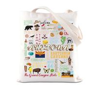 FOTAP State Of Arizona Tote Bag Arizona Souvenir Gifts The Grand Canyon State Vacation Gift Arizona Girls Trip Shoulder Bag (Arizona uk2)