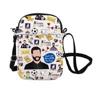 FOTAP Ted TV Show Inspired Gift Don't You Dare Settle for Fine Roy Kent Crossbody Bag Roy Kent Quote Shoulder Bag Soccer Gift (Settle CB UK)