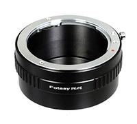 Fotasy K-Mount Lens to E Mount Adapter, K Mount E Adapter, PK Lense to E, Compatible with Sony a7 a7R a7s II III IV a9 a7c Alpha 1 a6600 a6500 a6400 a6300 a6100 a6000 a5100 a5000 a3500 ZV-E10